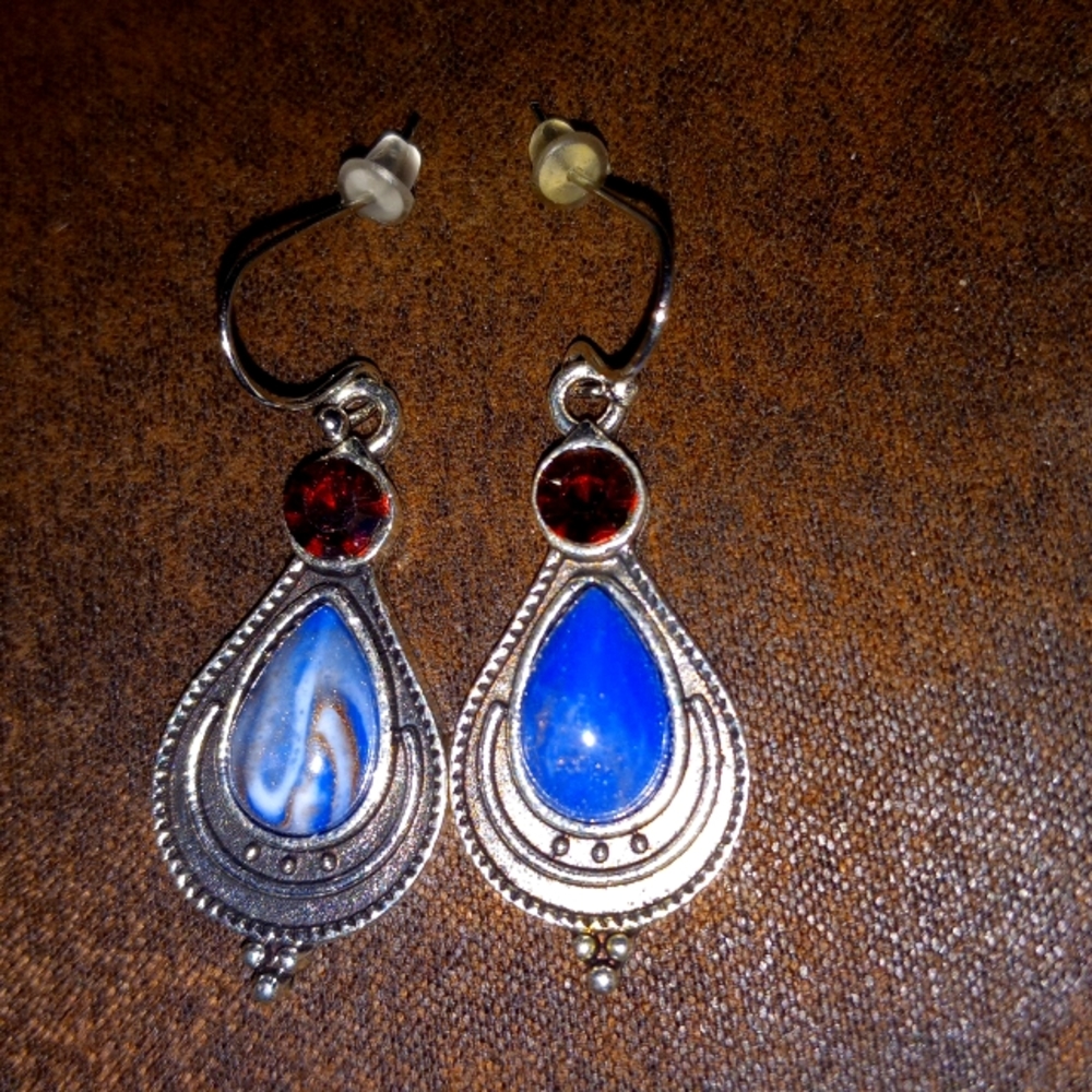 Crystal teardrop dangle #5